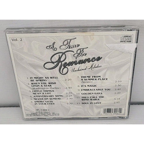 A Time For Romance - Unchained Melodies Vol. 2 CD