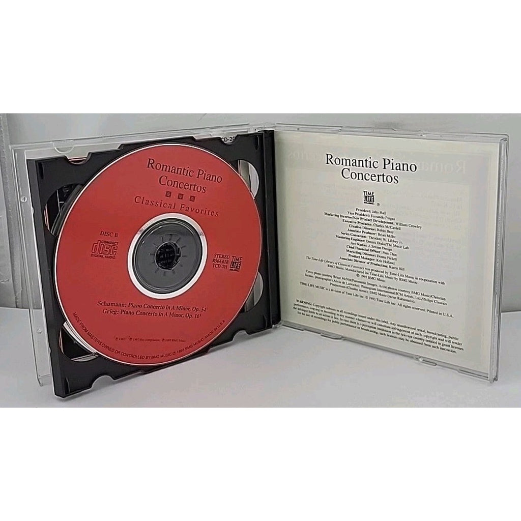 Romantic Piano Concertos: Time-Life Library of Classical Favorites (Cd) 2 Discs