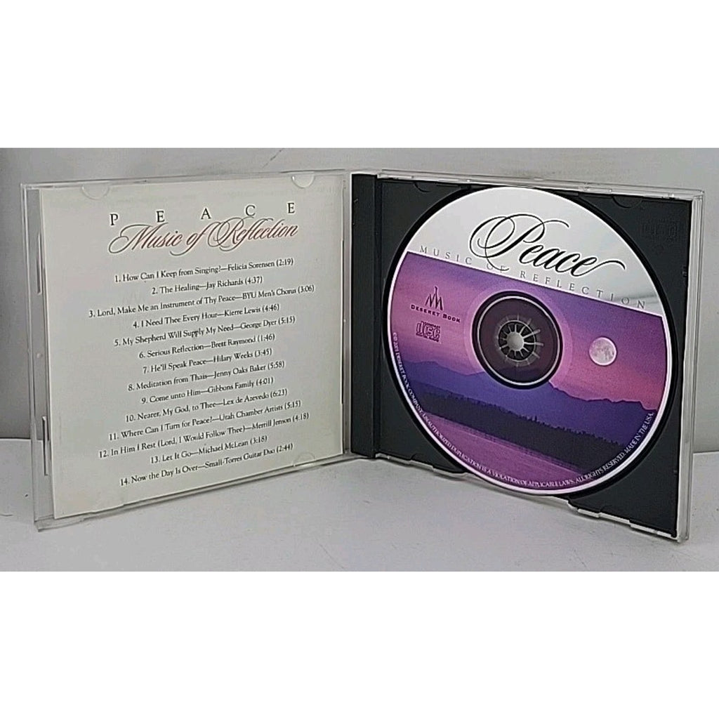 Peace - Music of Reflection CD 2001 Inspirational LDS Deseret Book