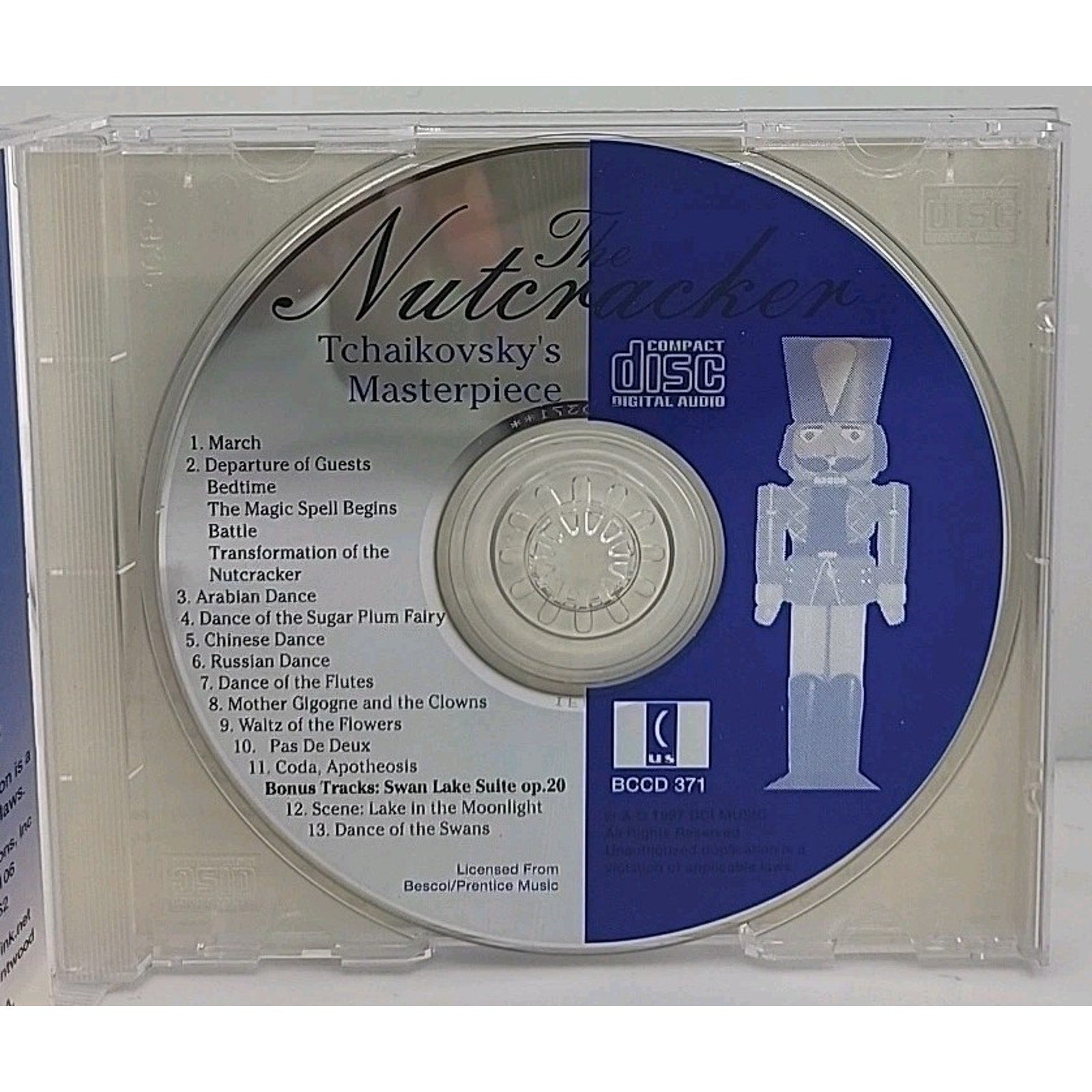 Nutcracker by P.I. Tchaikovsky (CD, 2001)