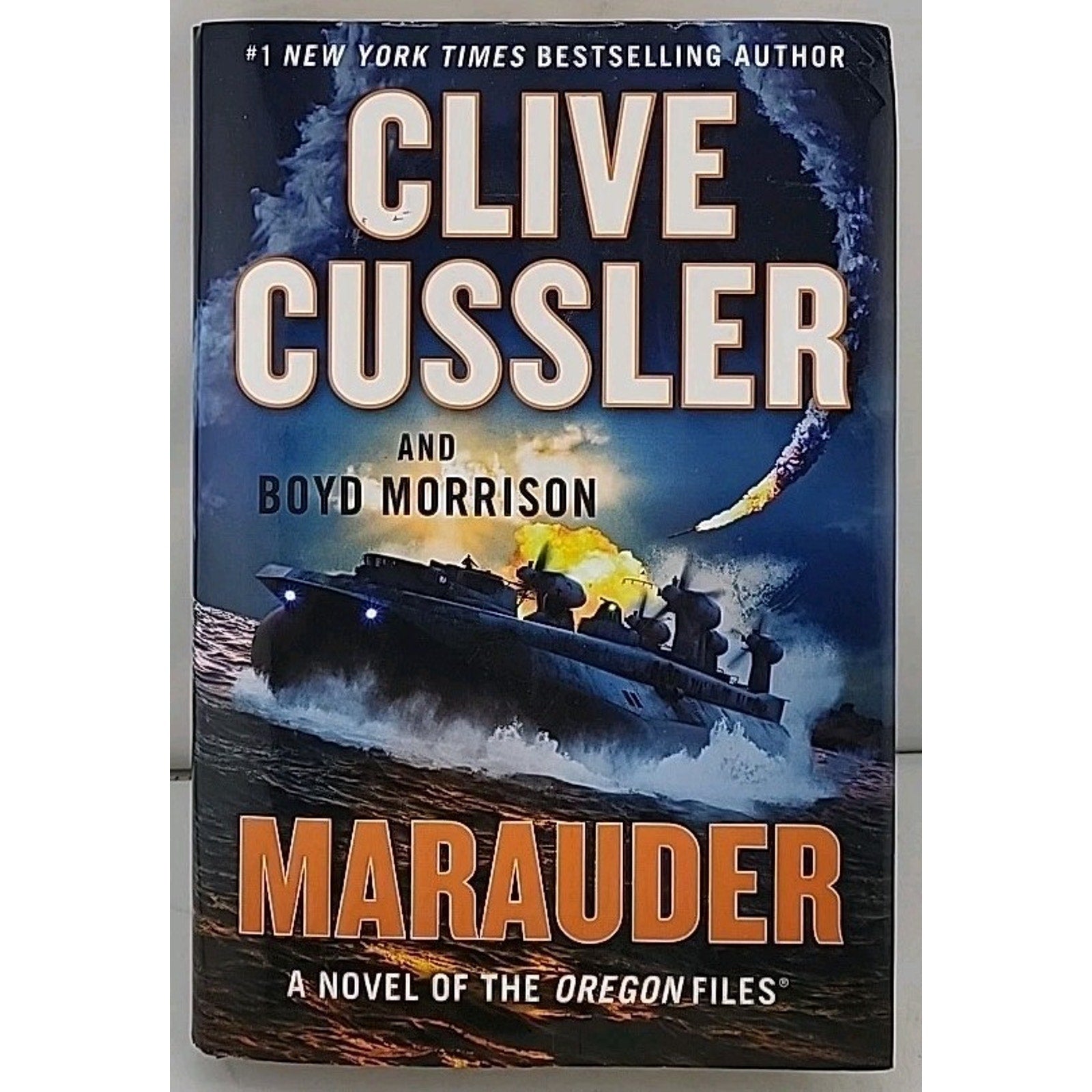 Marauder by Boyd Morrison and Clive Cussler (2020, Hardcover)