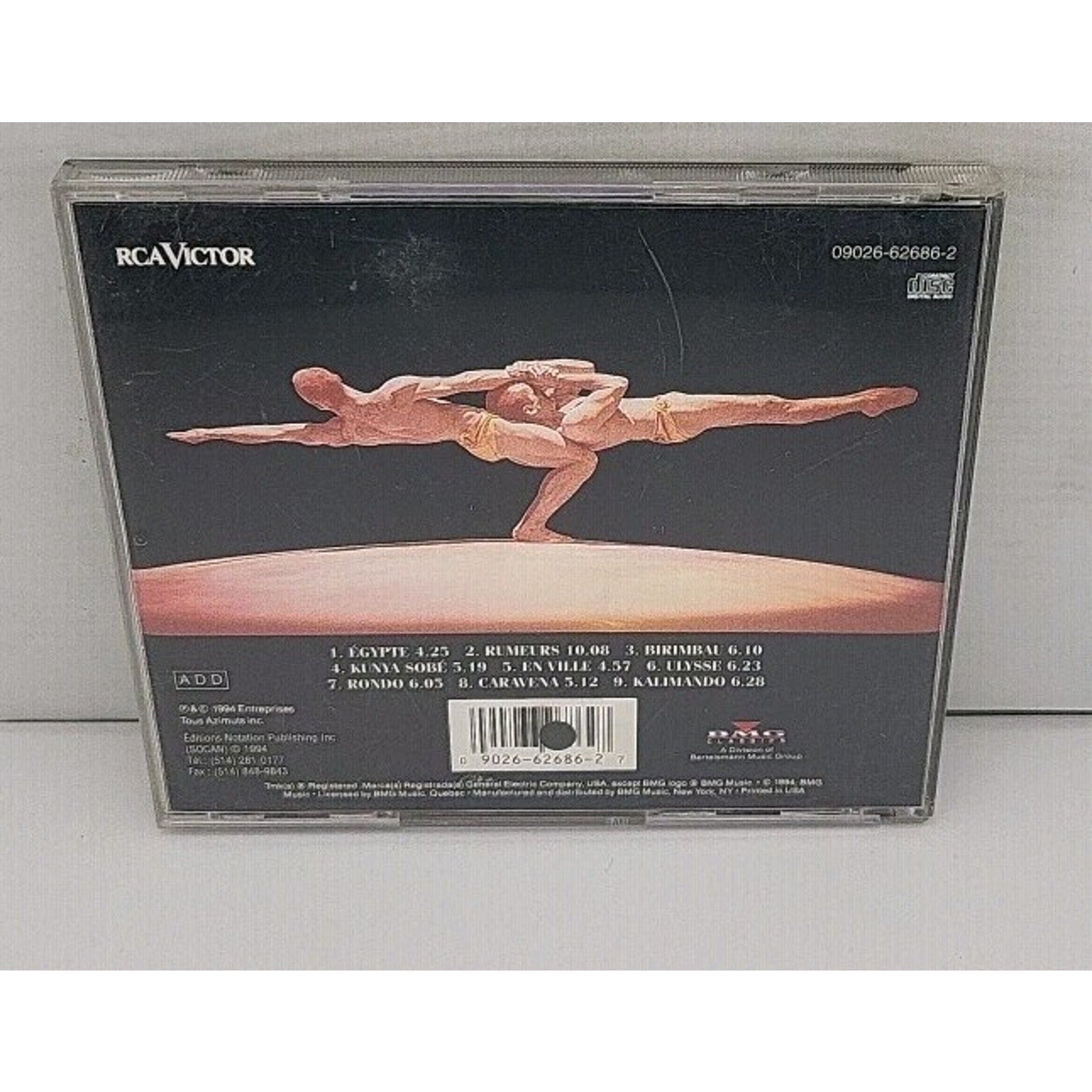 Mystere by Cirque Du Soleil (CD, 1994)