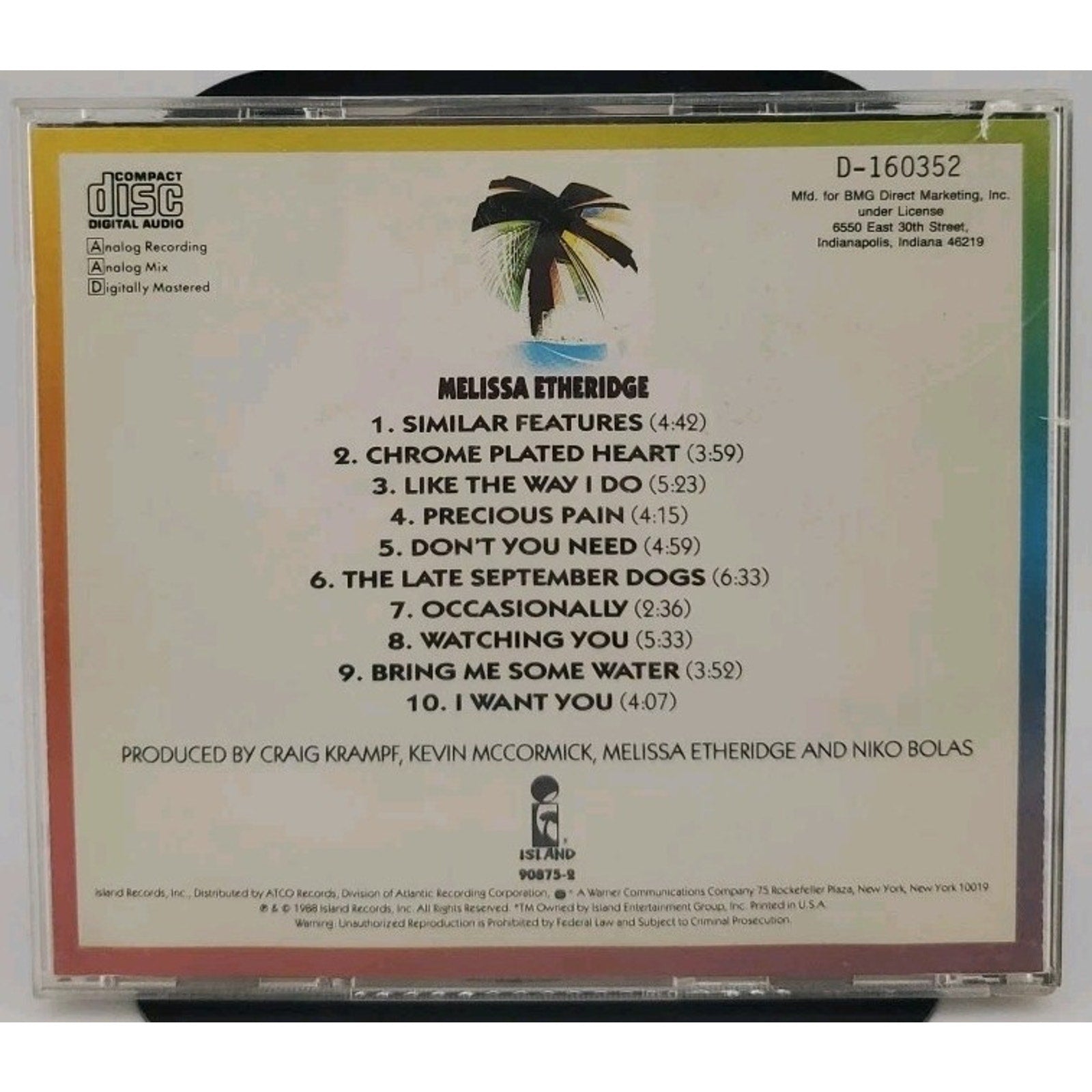 Melissa Etheridge by Etheridge, Melissa (CD, 2023)