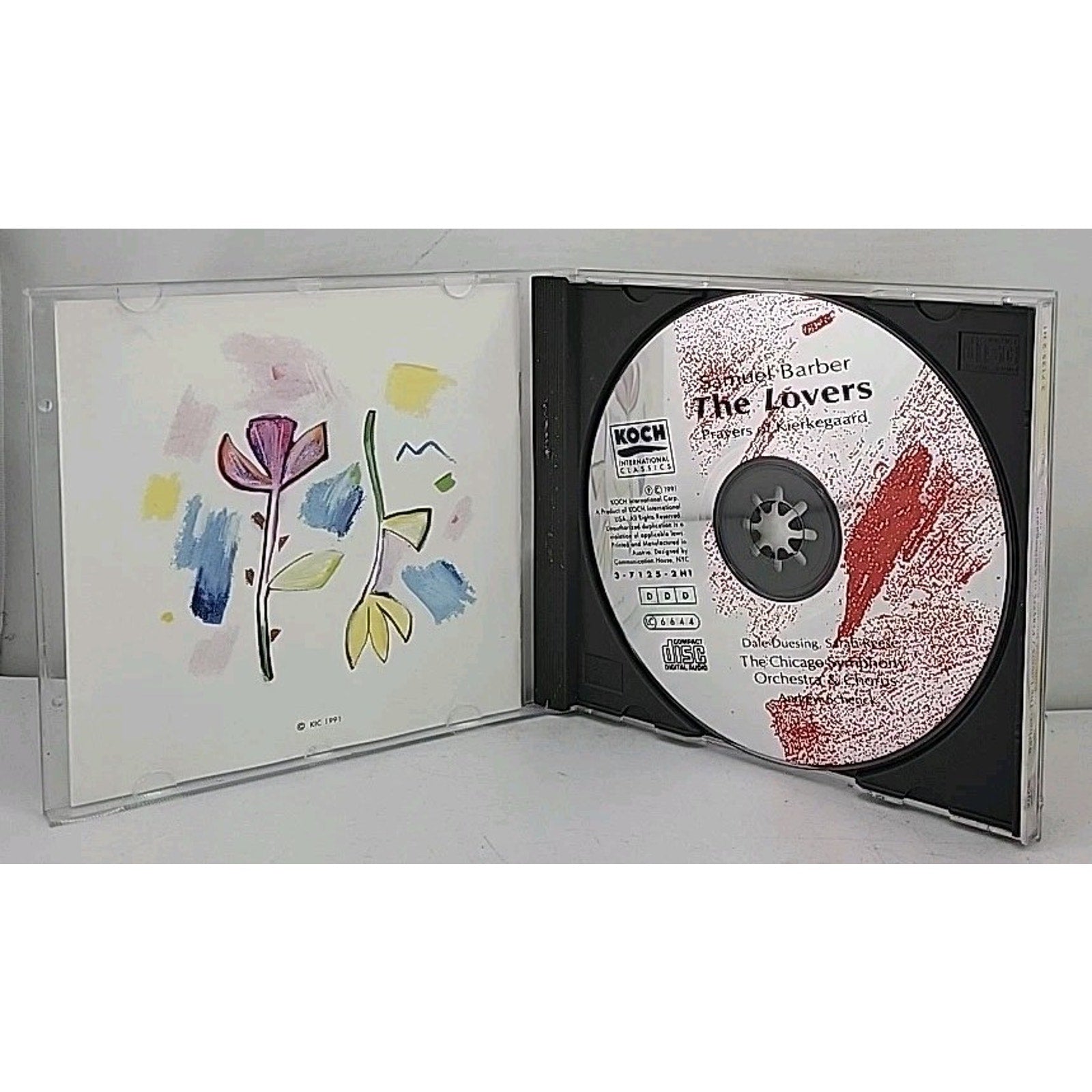 Lovers / Prayers of Kierkegaard by Andrew Schenck (CD, 1994)