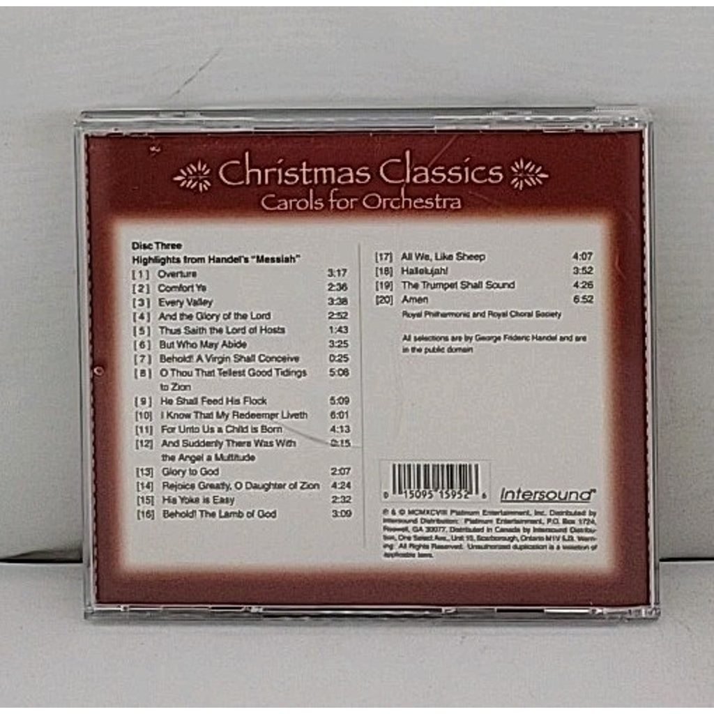 Christmas Classics (CD) Highlights from Handel's Messiah, The Nutcracker...
