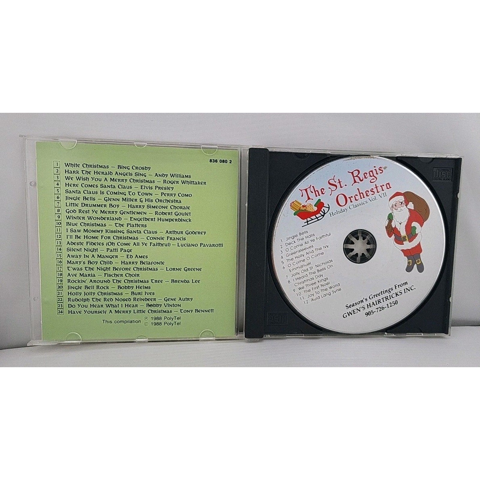 Christmas Favourites Polytel Holiday Music CD Album