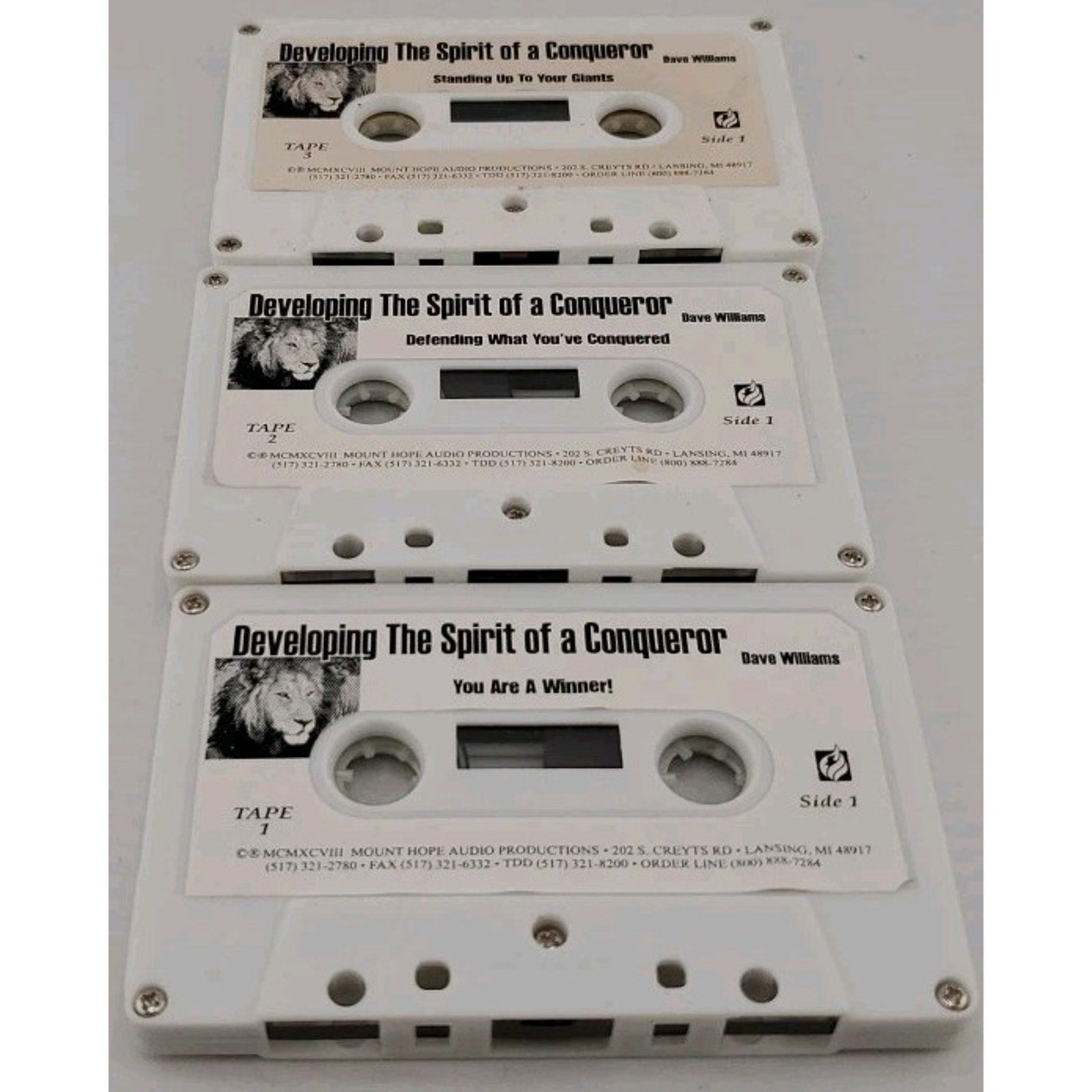 Developing The Spirit Of A Conqueror (VHS)