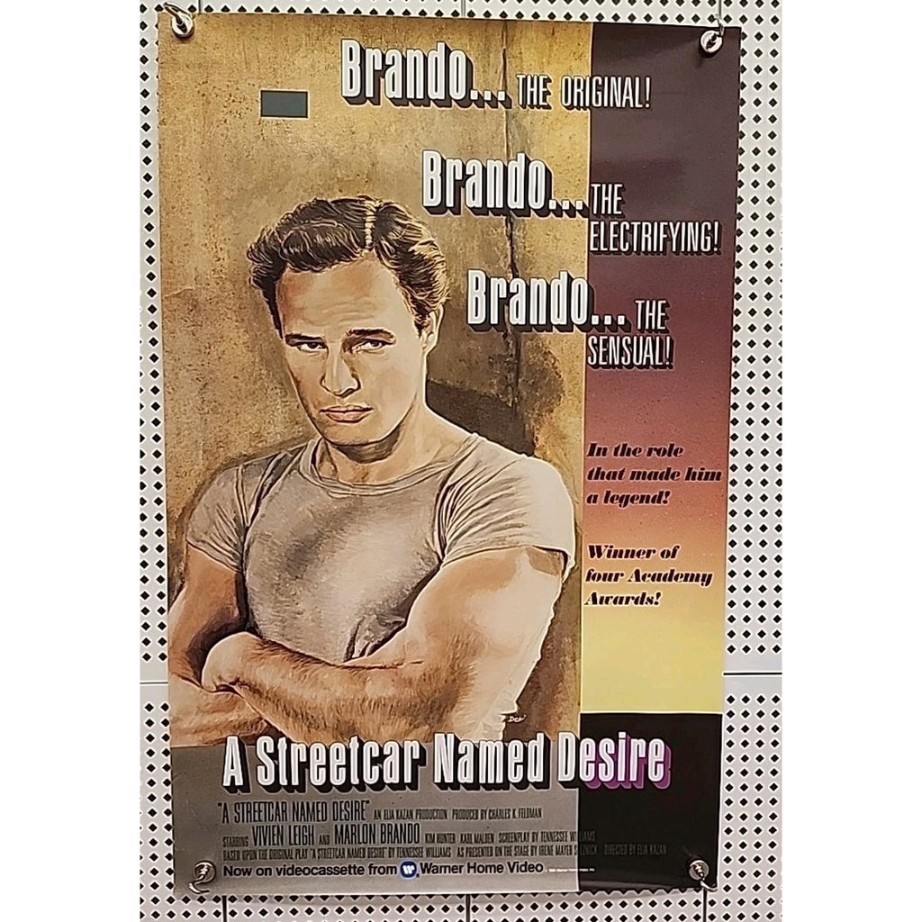 Marlon Brando - A Streetcar Named Desire Movie Poster 18x28