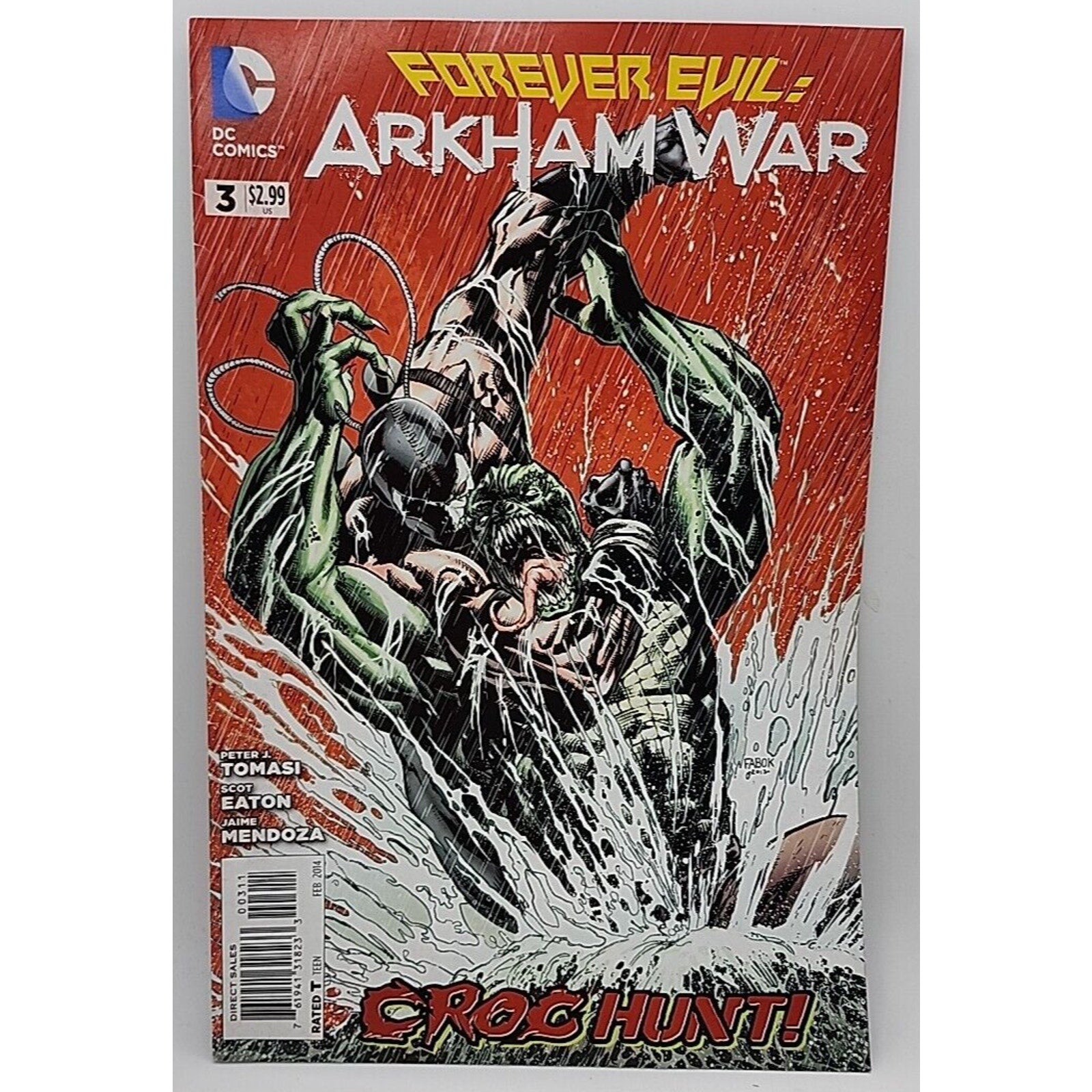 Forever Evil: Arkham War #3 DC Comics 2014