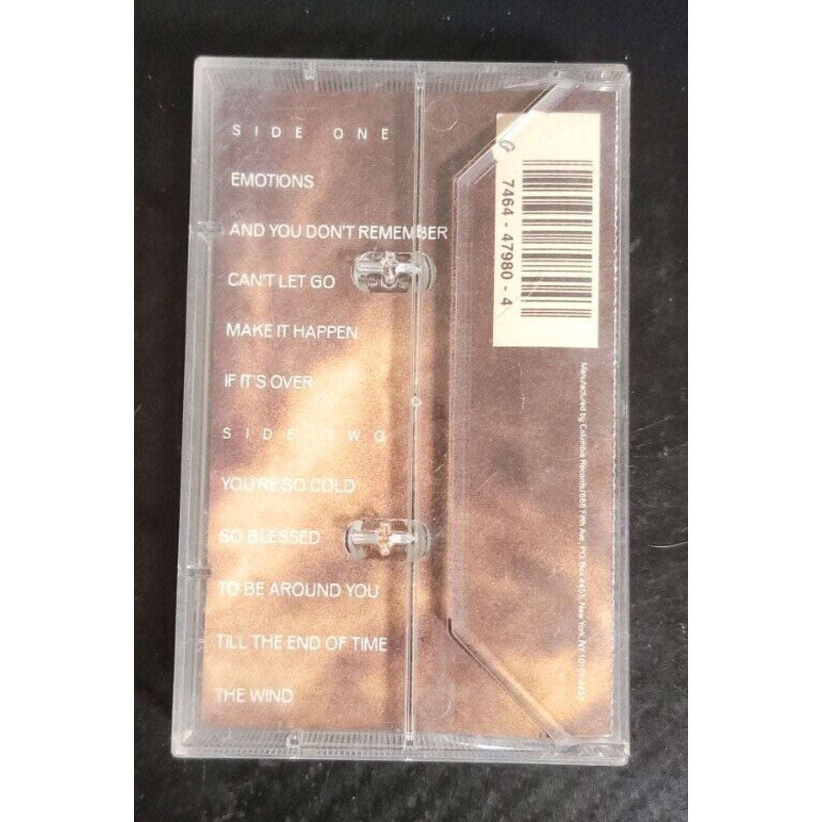 Emotions by Mariah Carey (Cassette, Jul-1991, Columbia)