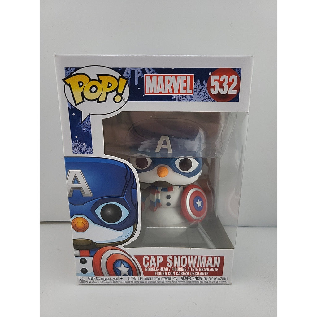 Funko Pop! Vinyl: Marvel - Cap Snowman #532