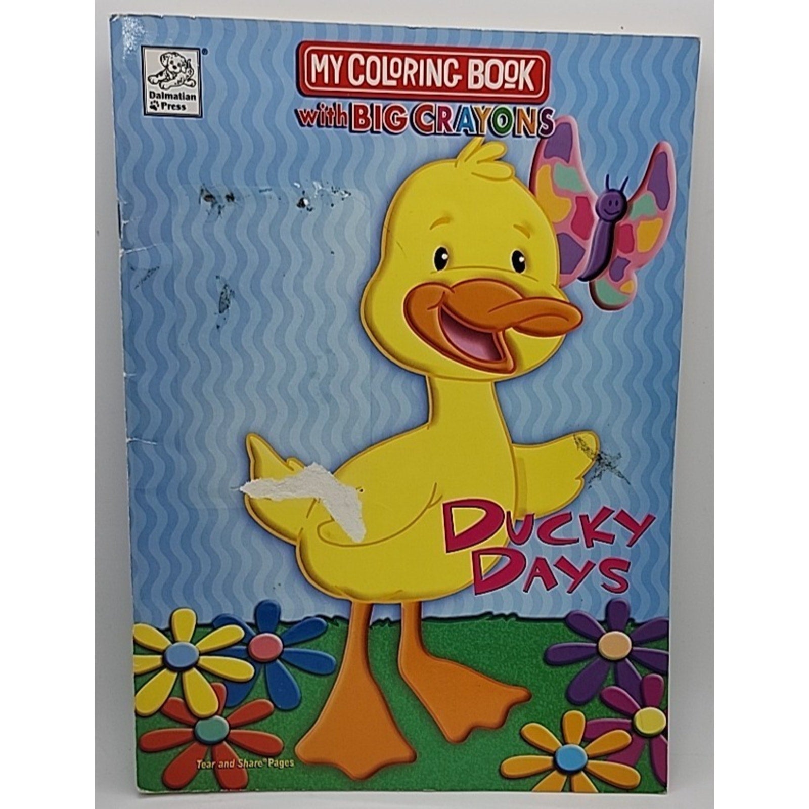 My Coloring Book With Big Crayons Ducky Days
