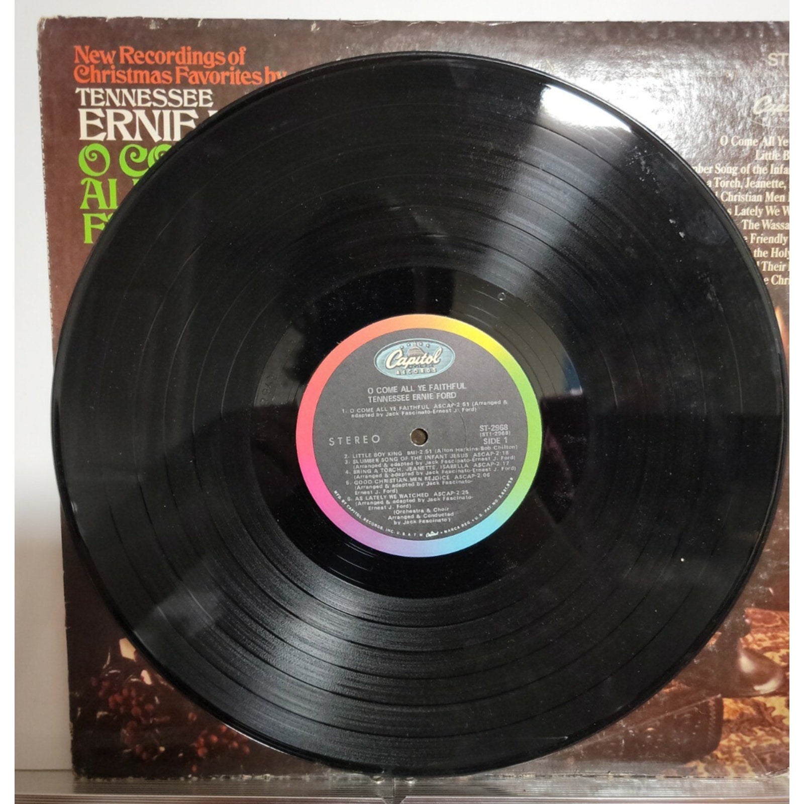 Tennessee Ernie Ford – O Come All Ye Faithful (Vinyl)