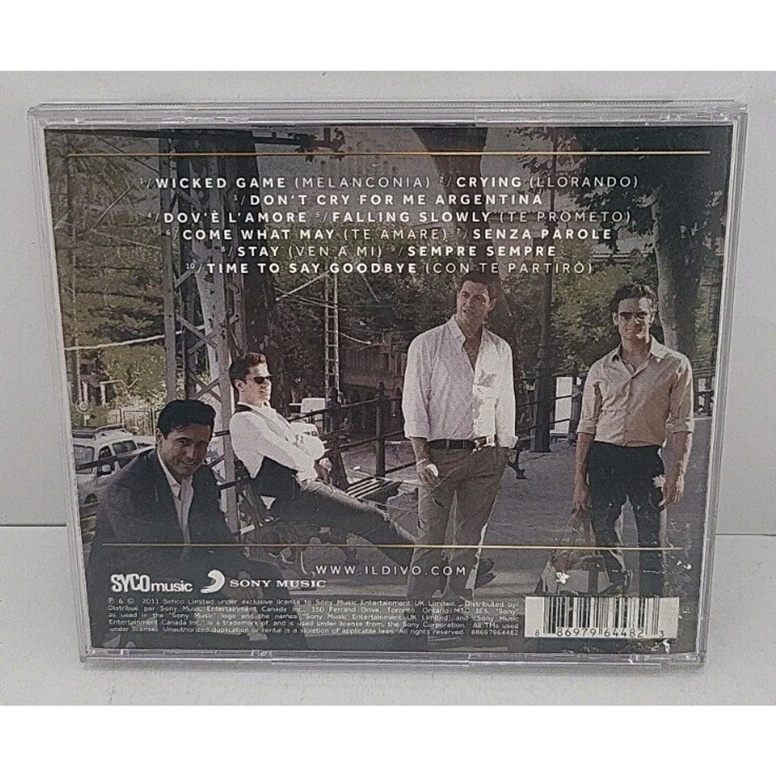 Wicked Game by Il Divo (CD, 2011)