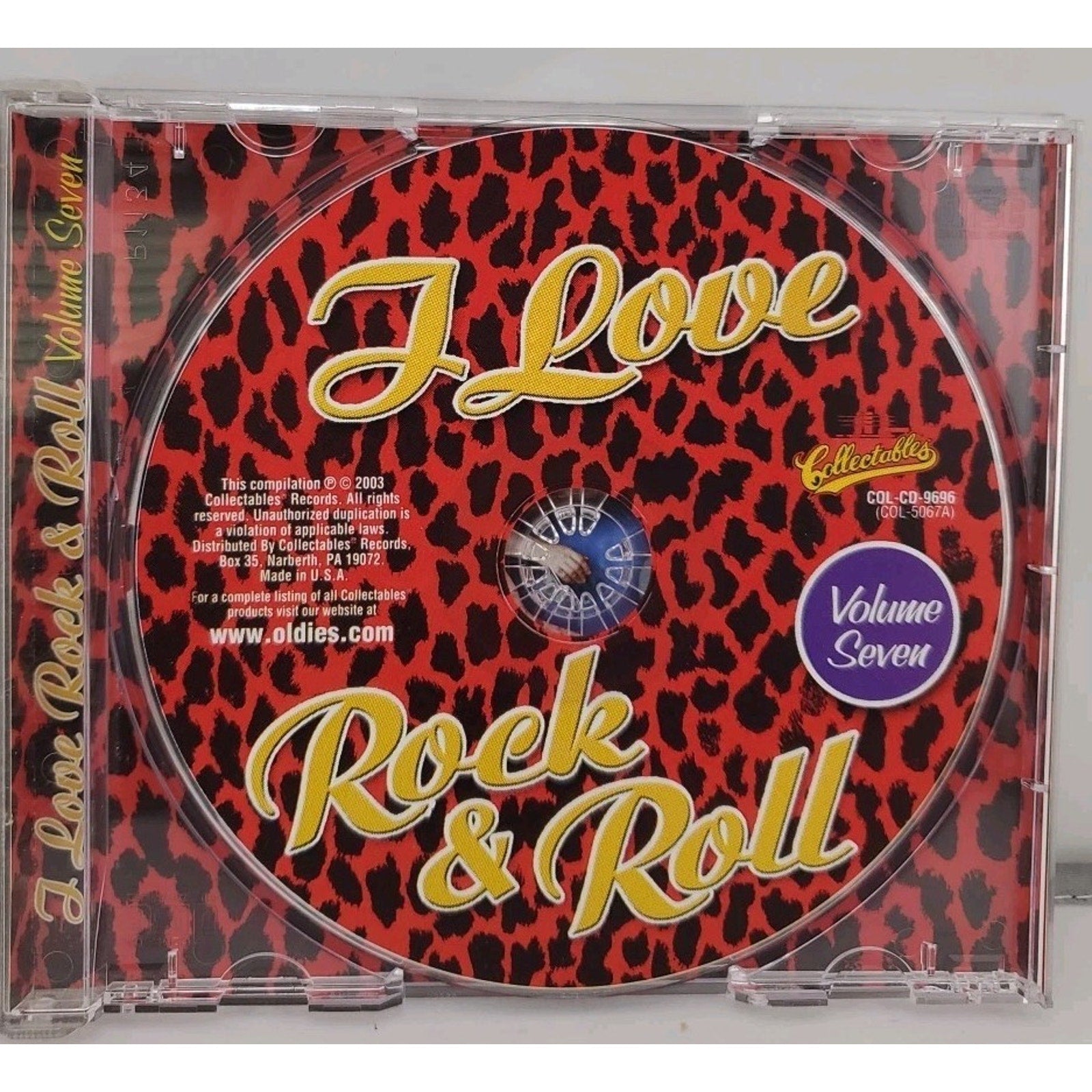 I Love Rock N Roll, Vol. 7 by Various (CD, 2004)