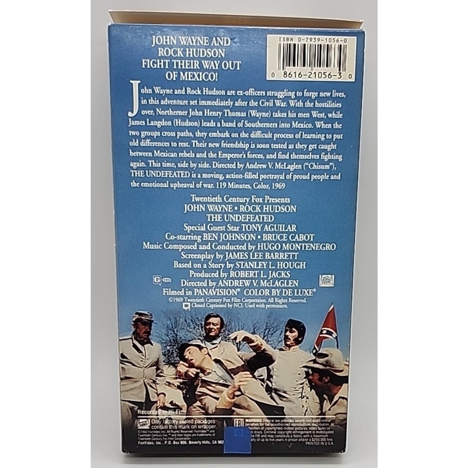 Undefeated (VHS)