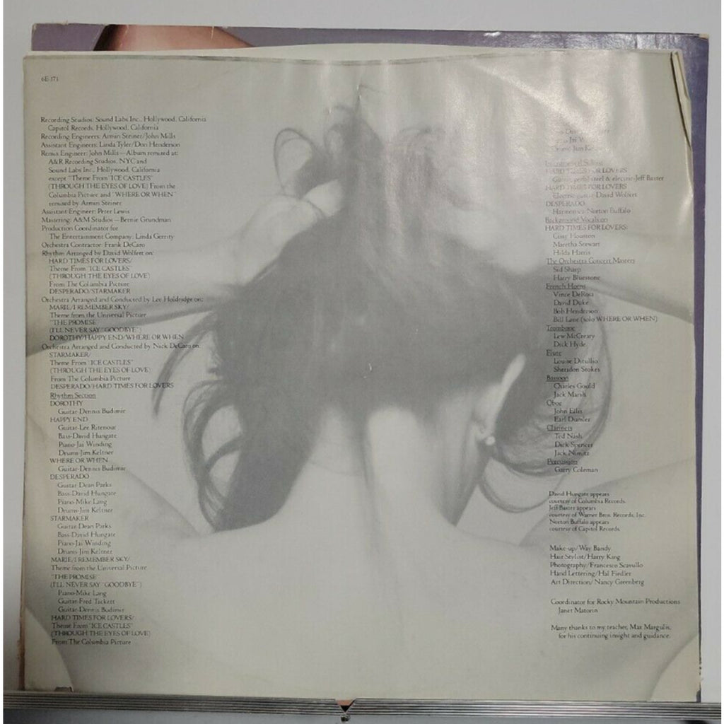 Judy Collins – Hard Times For Lovers (Vinyl)