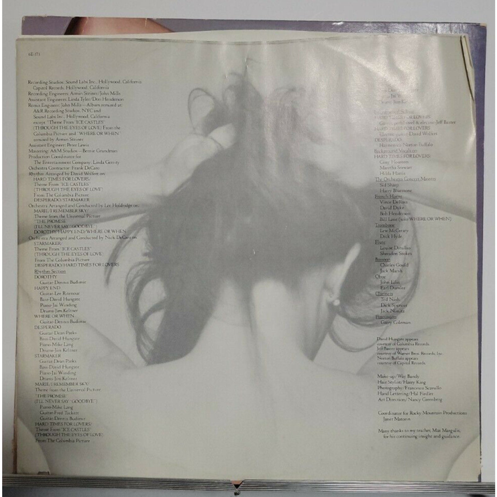 Judy Collins – Hard Times For Lovers (Vinyl)