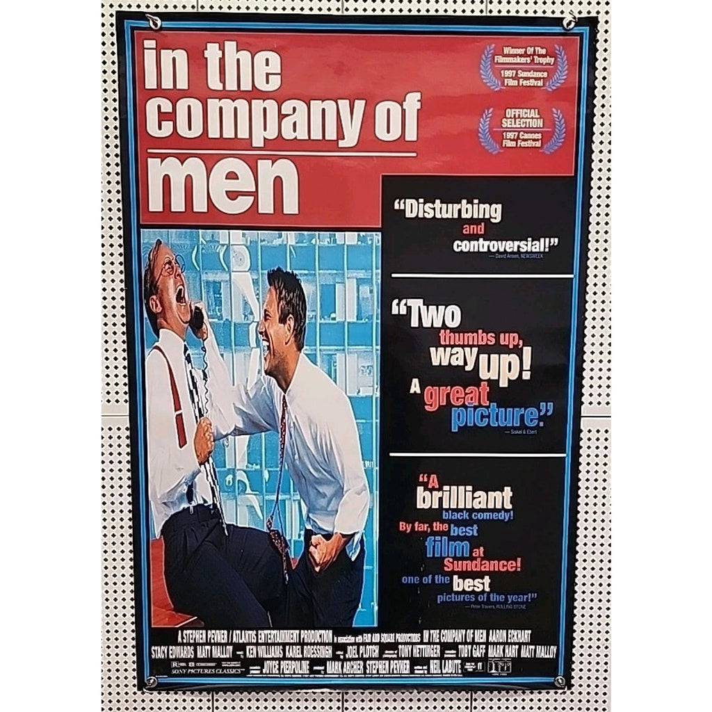 1997 In The Company Of Men Original Movie House Full Sheet Poster 27x40