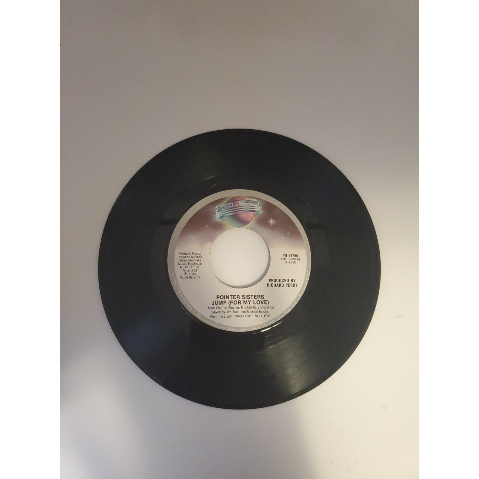 Pointer Sisters -Jump (For My Love) / Heart Beat (Record)