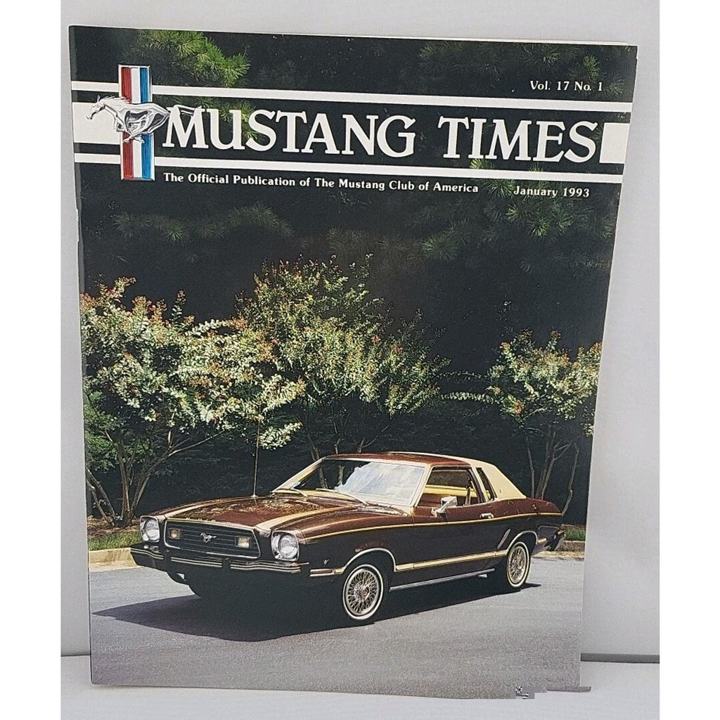 Mustang Times Volume 17 No 1 January 1993