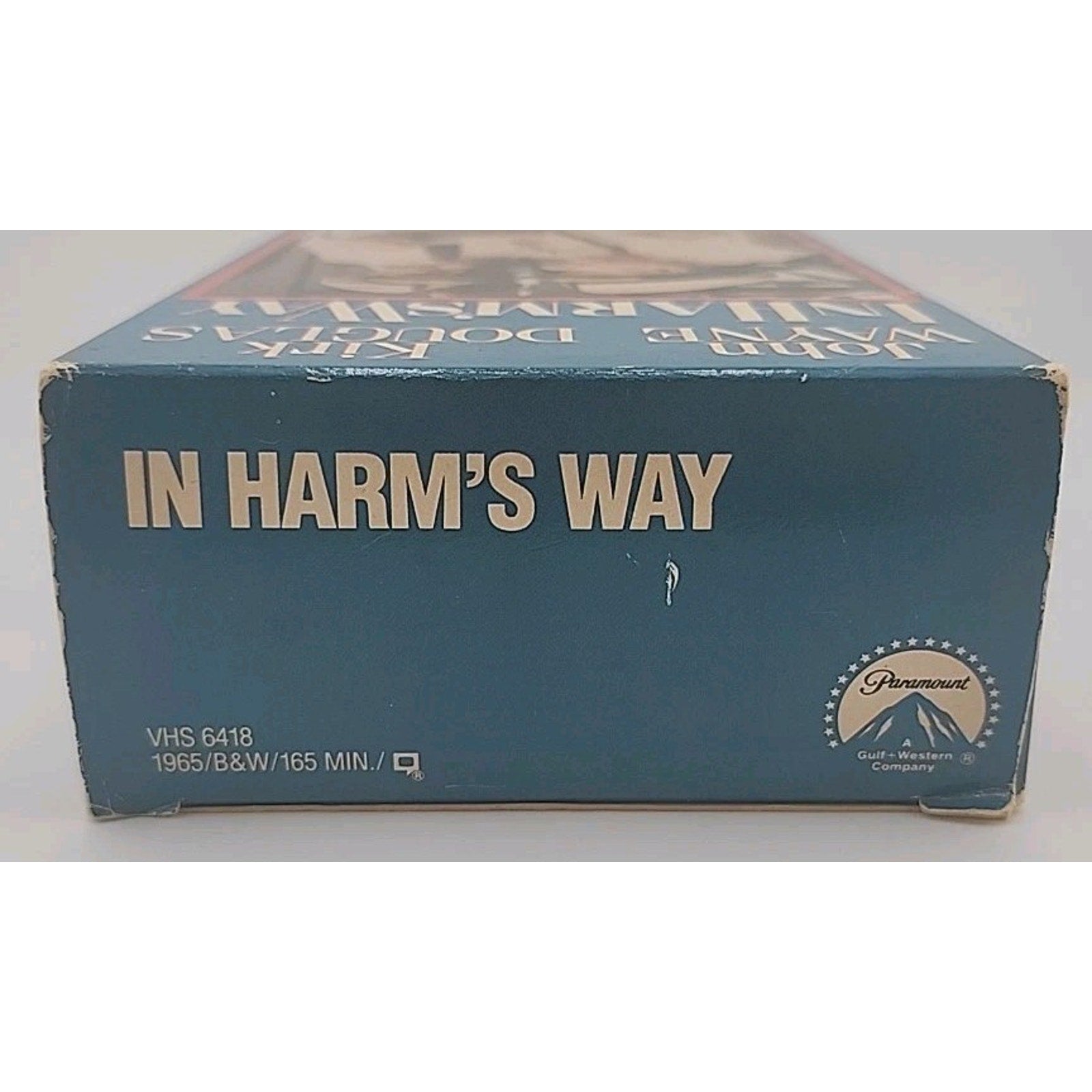 In Harm's Way VHS Video John Wayne Kirk Douglas