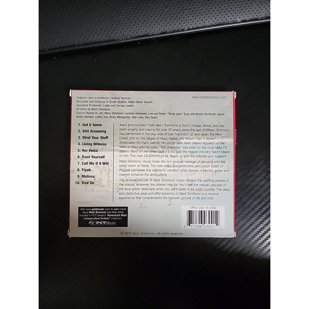 Madi Simmons Get U Some (CD)