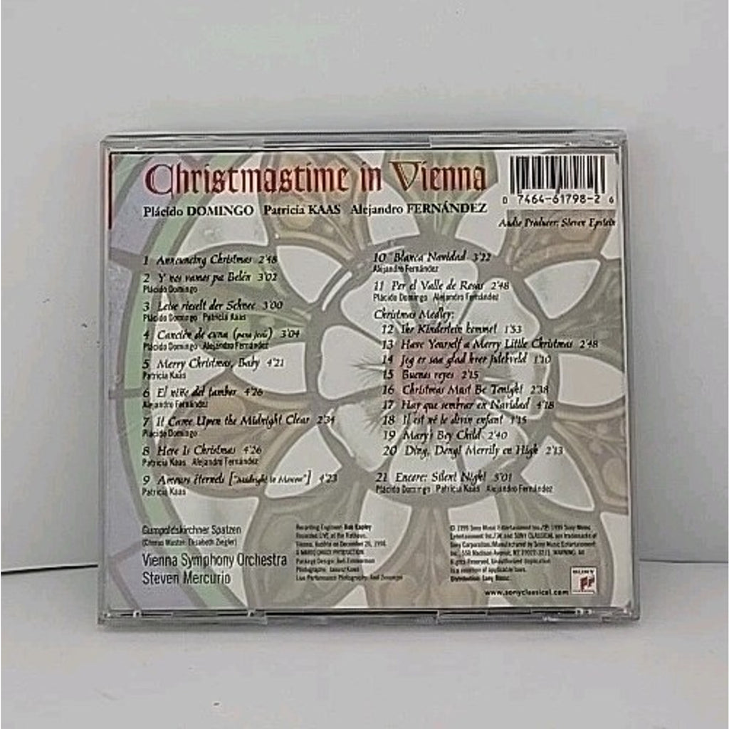 Christmastime in Vienna by Placido Domingo (CD, 1999)