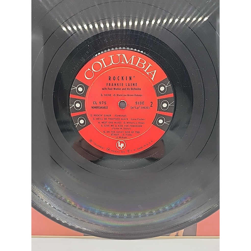 Frankie Laine / Paul Weston And His Orchestra - Rockin (Record)