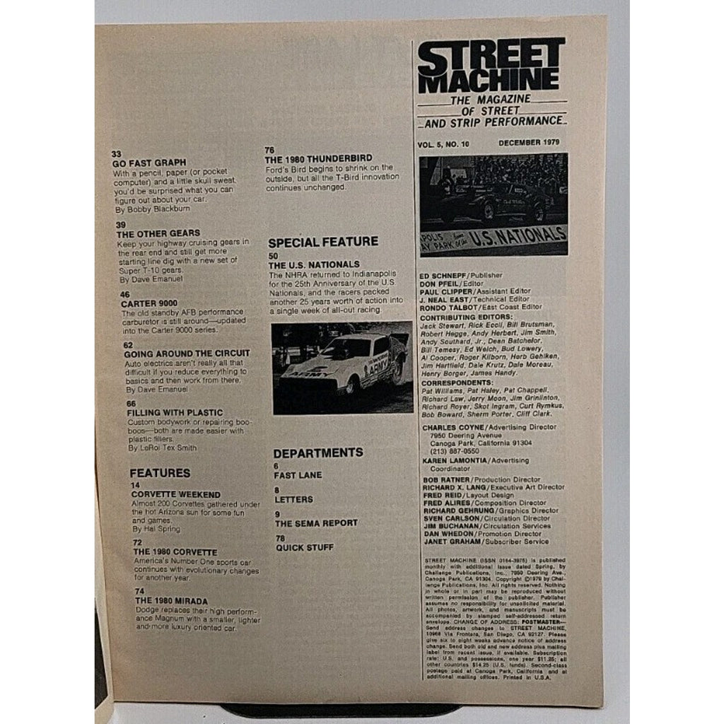 Street Machine Magazine - December 1979 - Vol. 5 No. 10