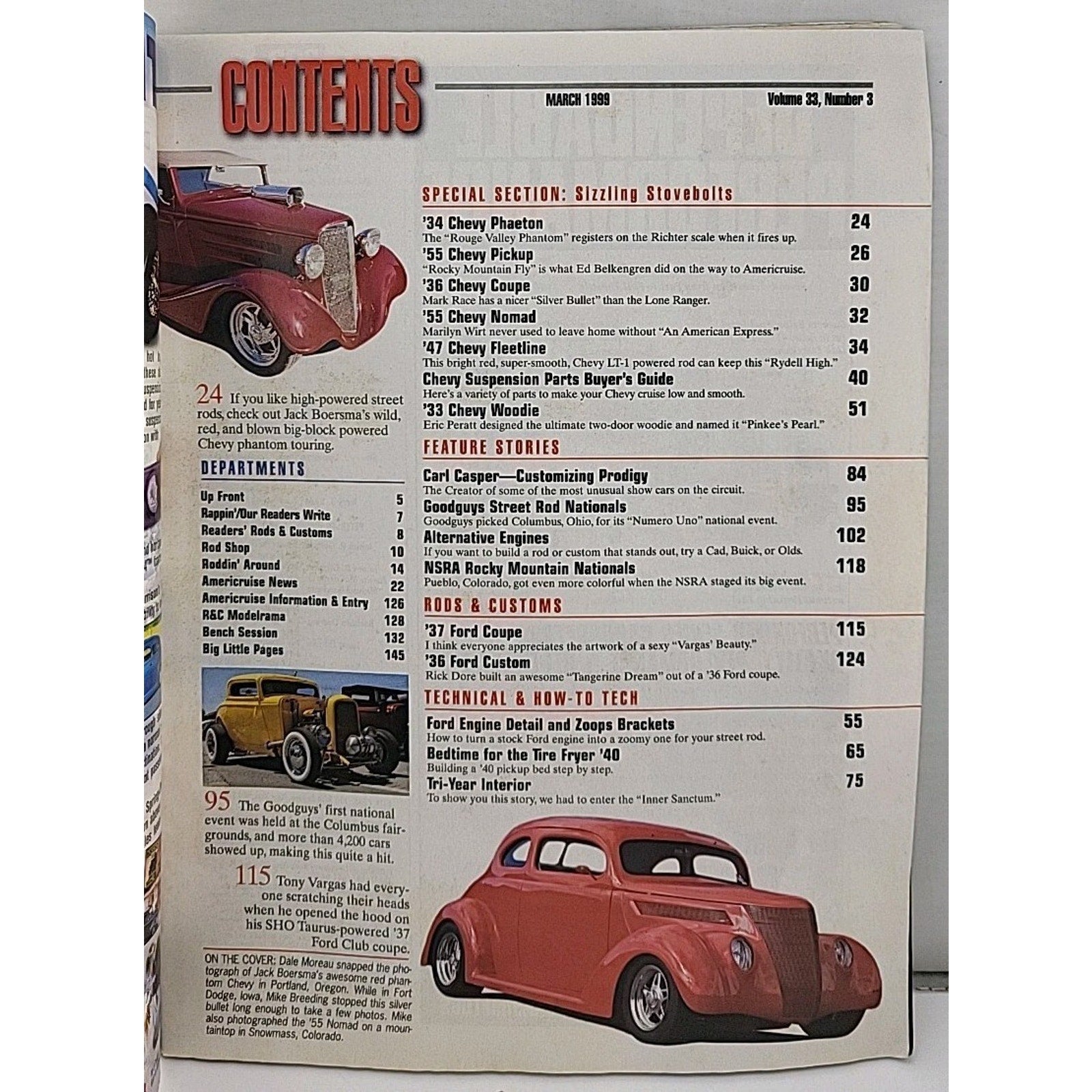 Rod & Custom Magazine - March 1999 - Volume 33 Number 3
