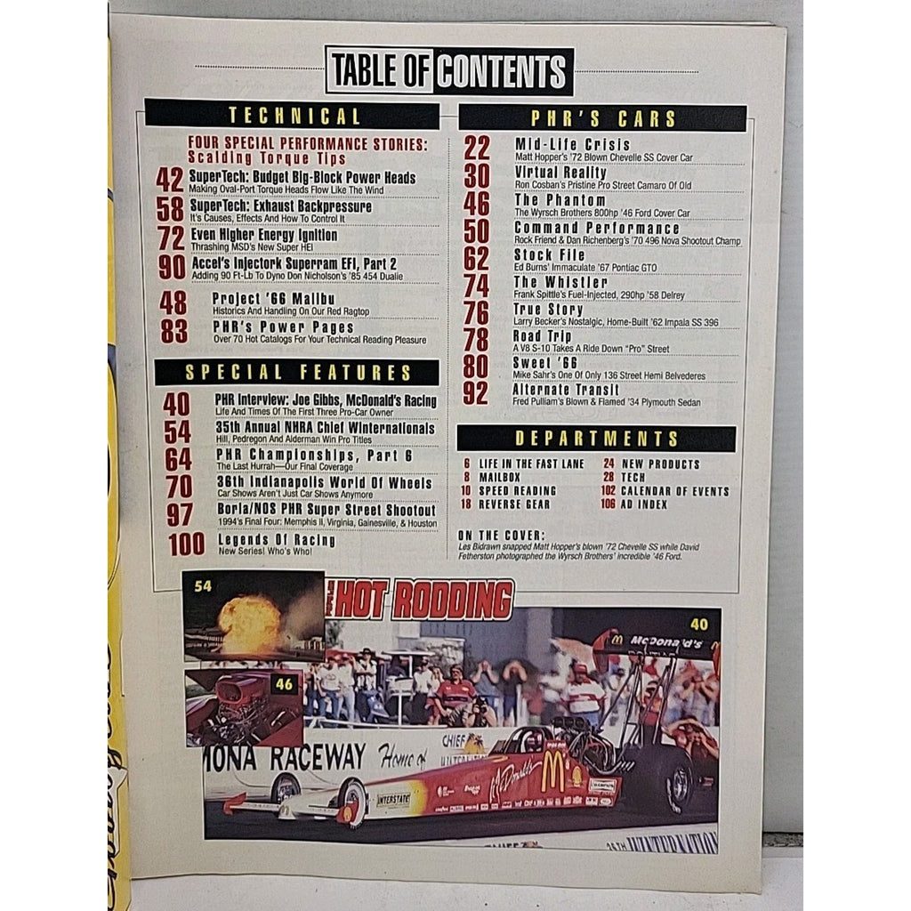 Popular Hot Rodding Magazine - June 1995 - Volume 35 Number 7