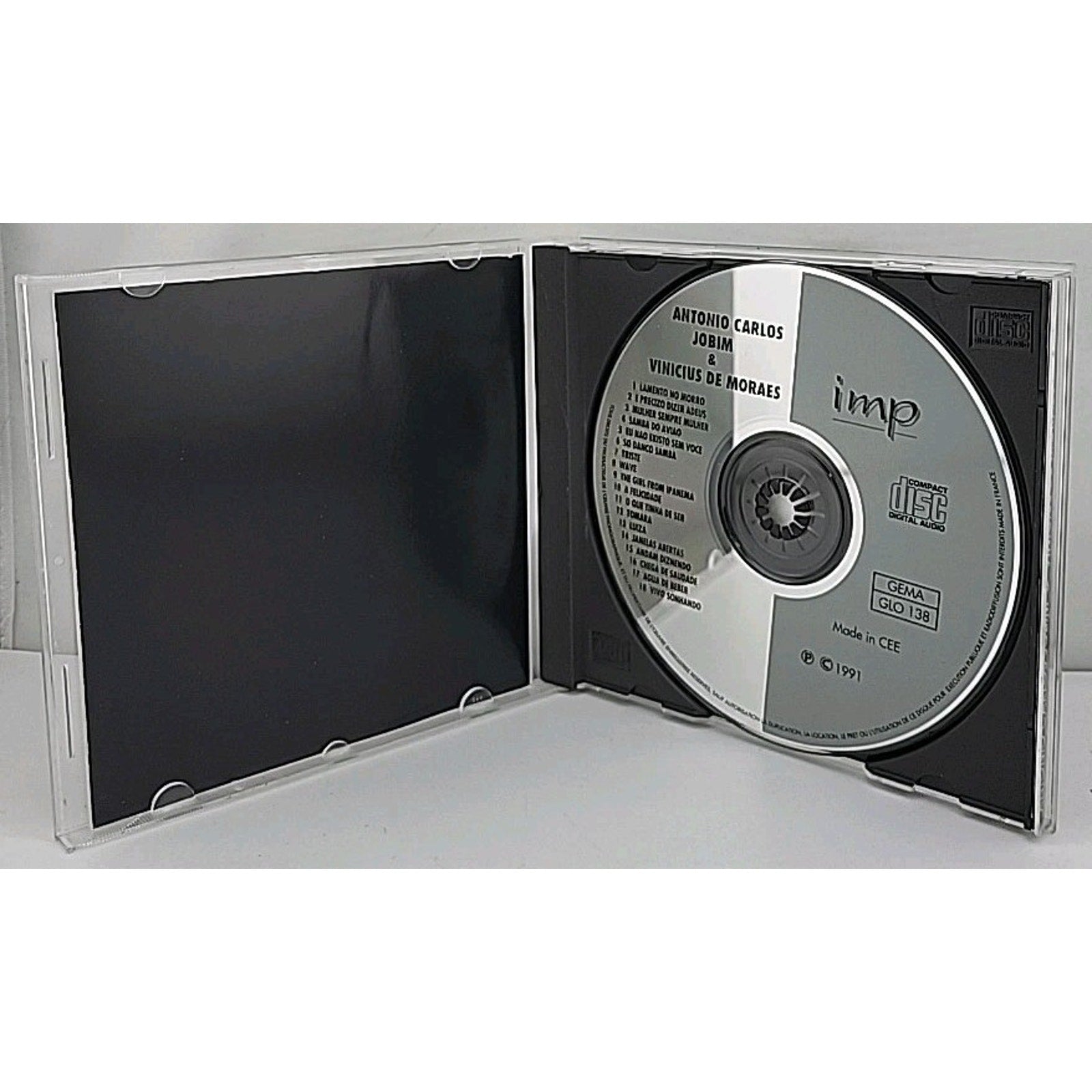 Les Plus Belles Chansons de Antonio Carlos Jobim & Vinicius de Moraes (CD)