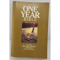 The One Year Bible KJV by Tyndale King James Version 365 Days Paperback PB Book