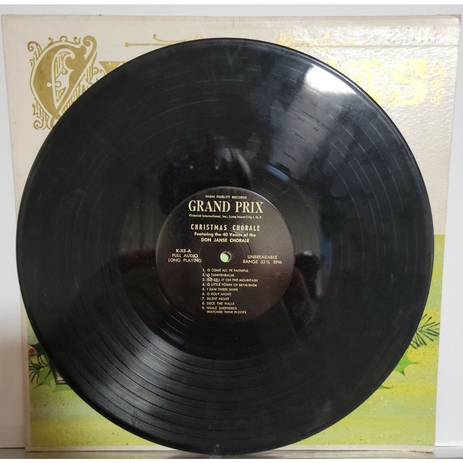 The Don Janse Chorale – Christmas Chorale (Vinyl)