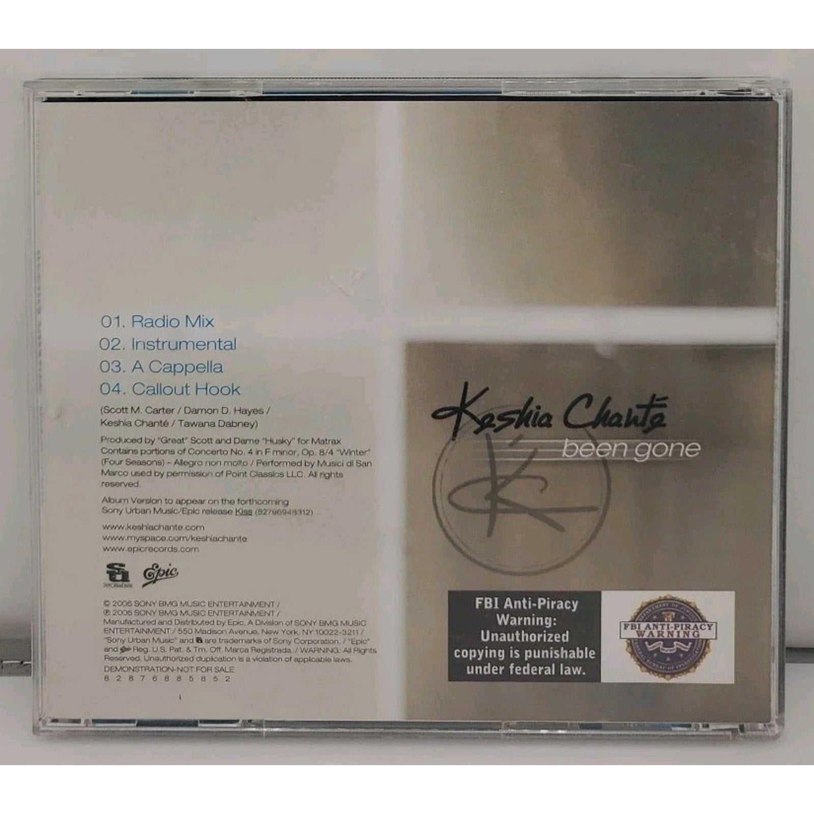 Keshia Chanté Been Gone CD