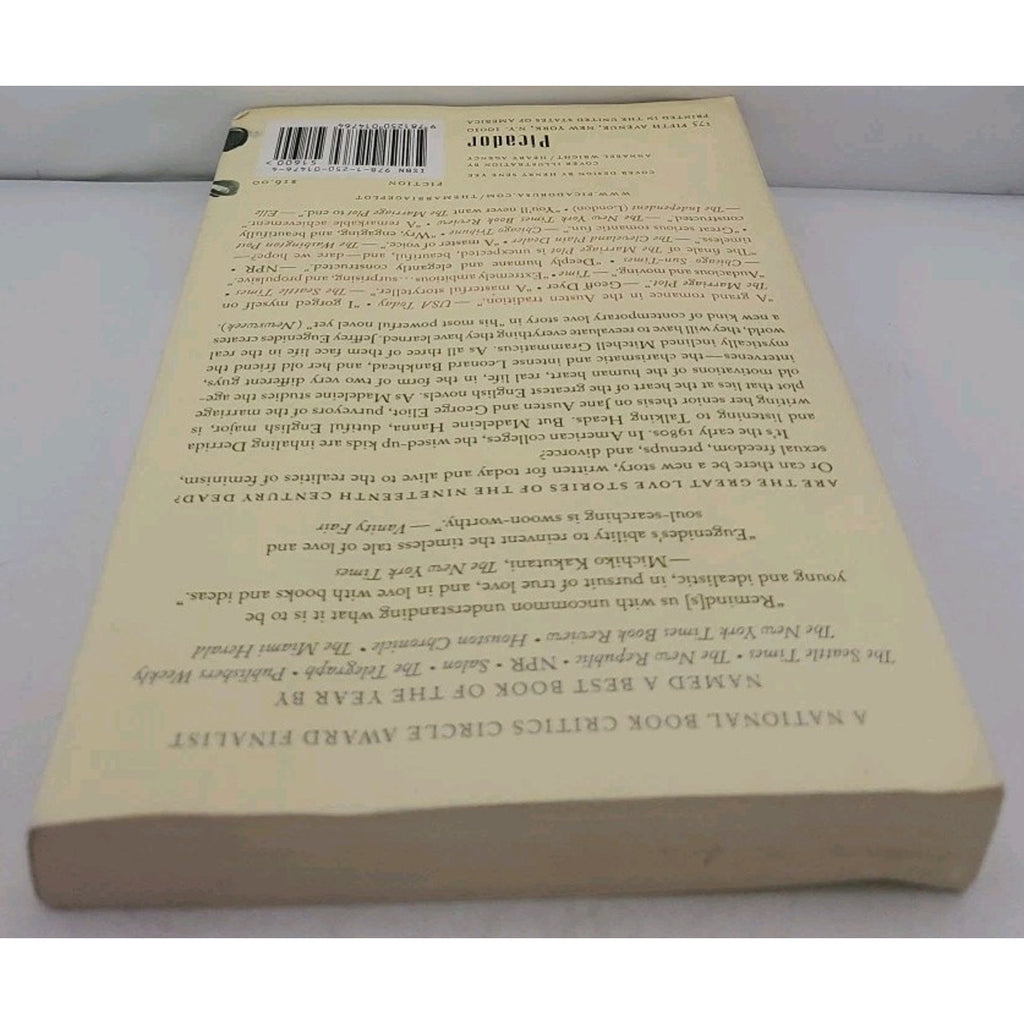 Marriage Plot : A Novel by Jeffrey Eugenides (2012, Trade Paperback)