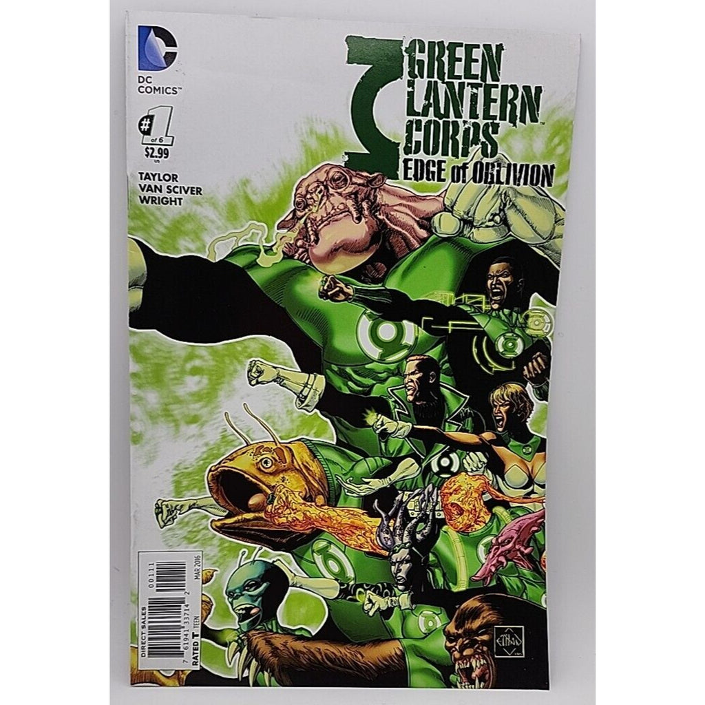 DC Comic Book - Green Lantern Corps #1 Edge Of Oblivion 2016