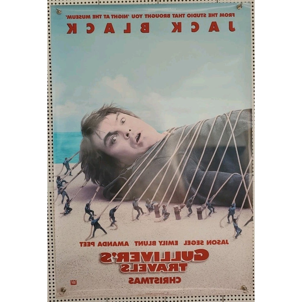Gulliver's Travels Christmas Movie Poster 2010 27x40