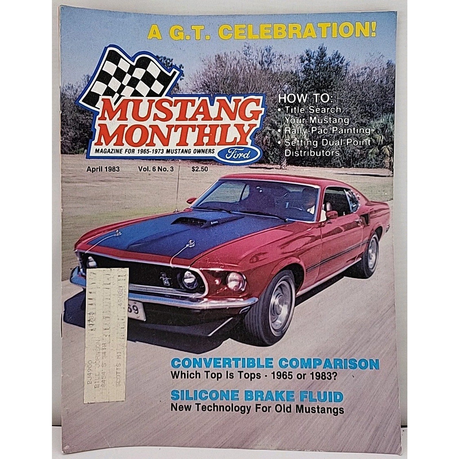 Mustang Monthly Magazine - April 1983 - Vol. 6 No. 3