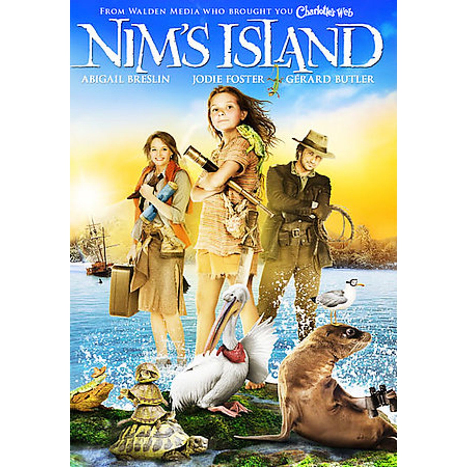 Nims Island (DVD, 2009, Checkpoint Pan and Scan Sensormatic)