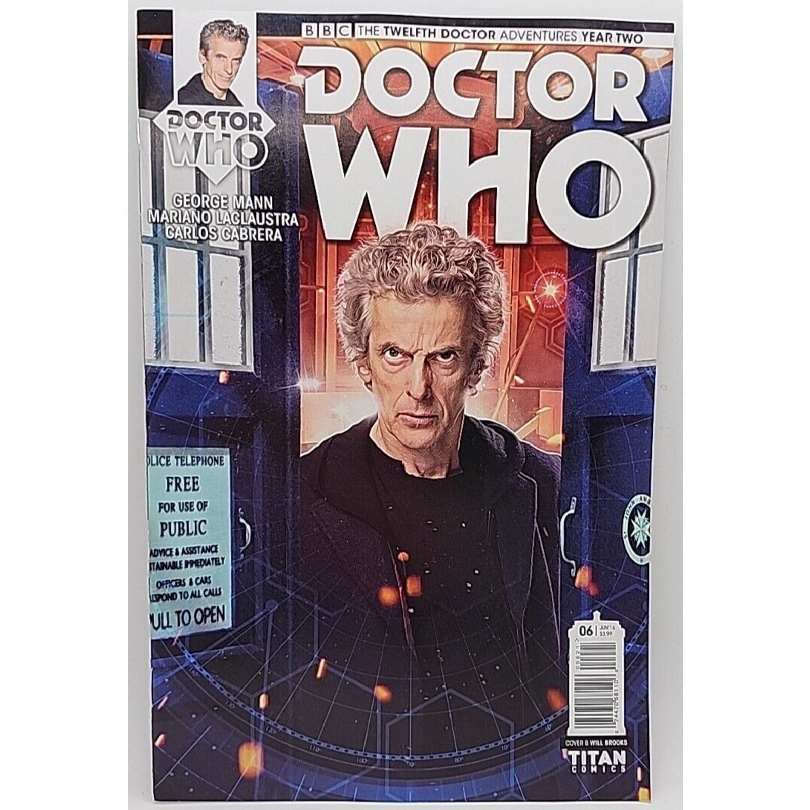 Doctor Who 12TH Doctor #6 Cover B (Titan 2016)