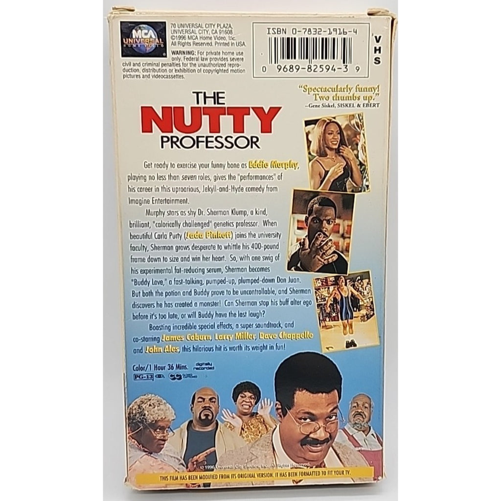 The Nutty Professor (VHS, 1996)