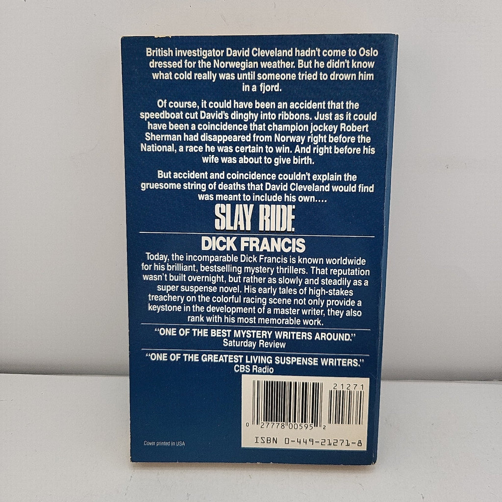 Slay-Ride by Dick Francis (1987, Mass Market)