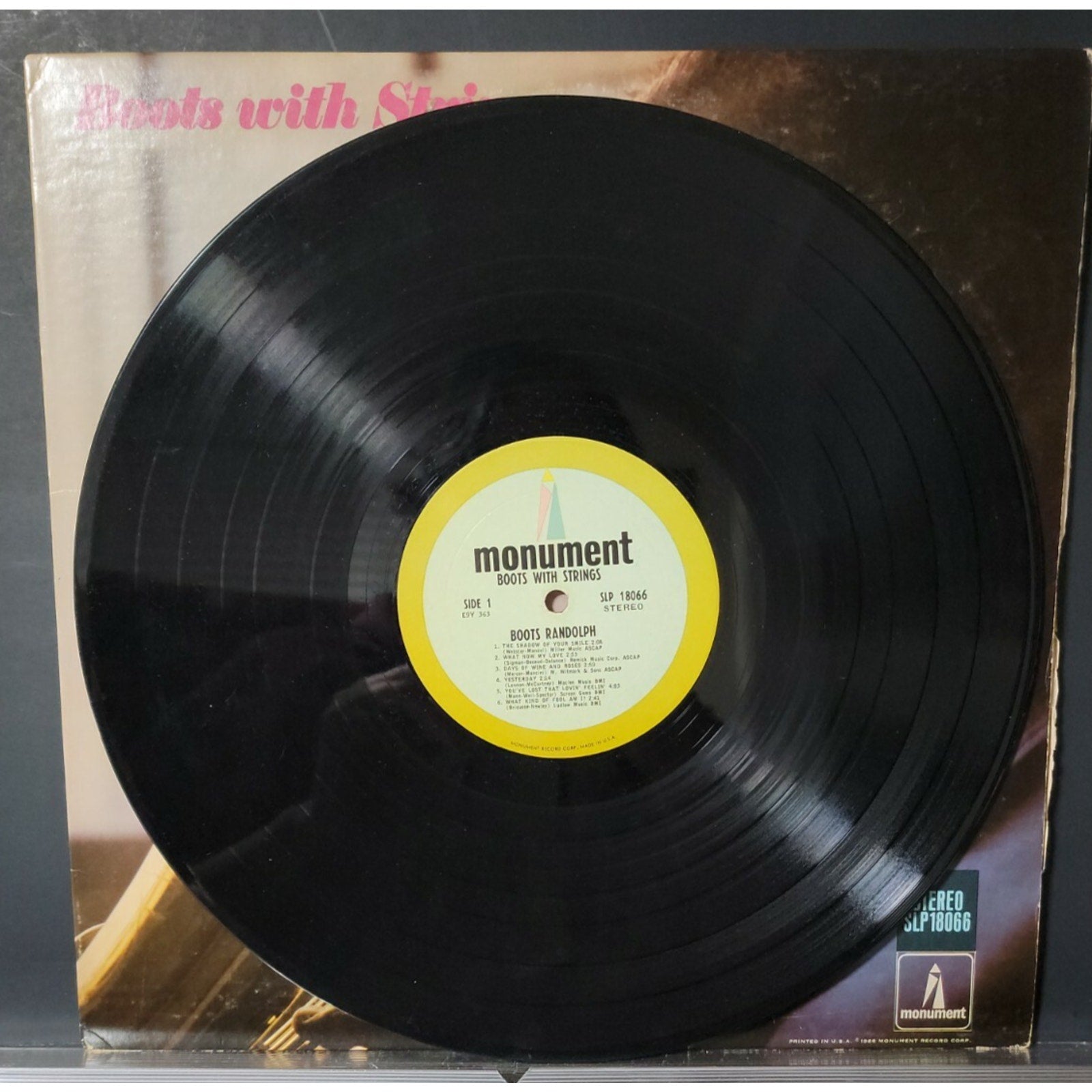 Boots Randolph ‎– Boots With Strings (Vinyl)