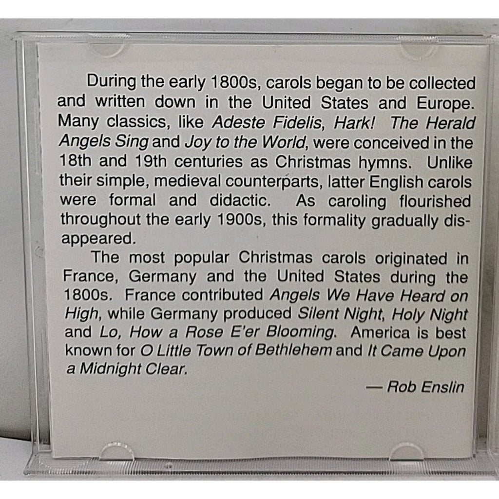 Silent Night Carols for Solo Piano CD Digital Surround Sound