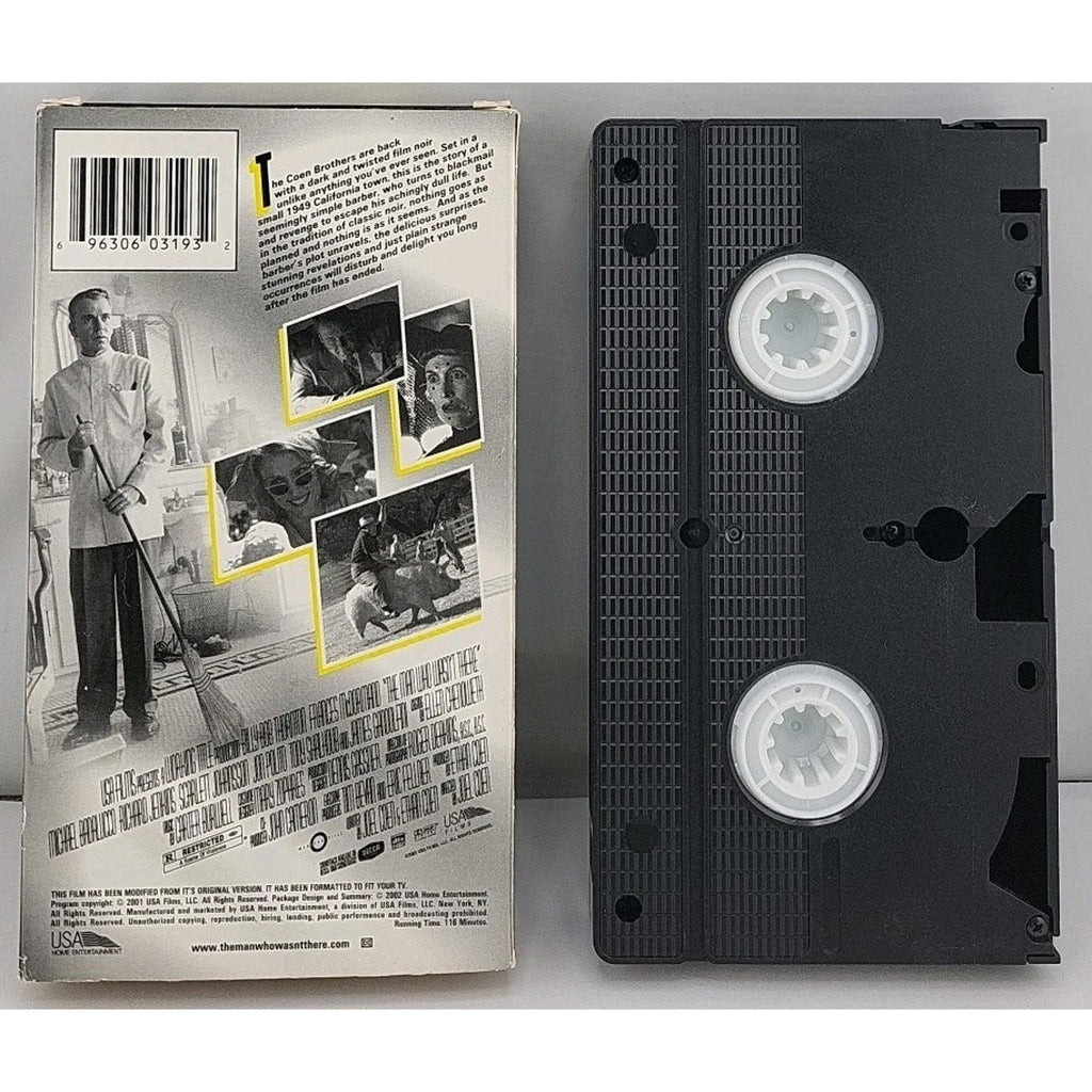 The Man Who Wasnt There (VHS, 2002)