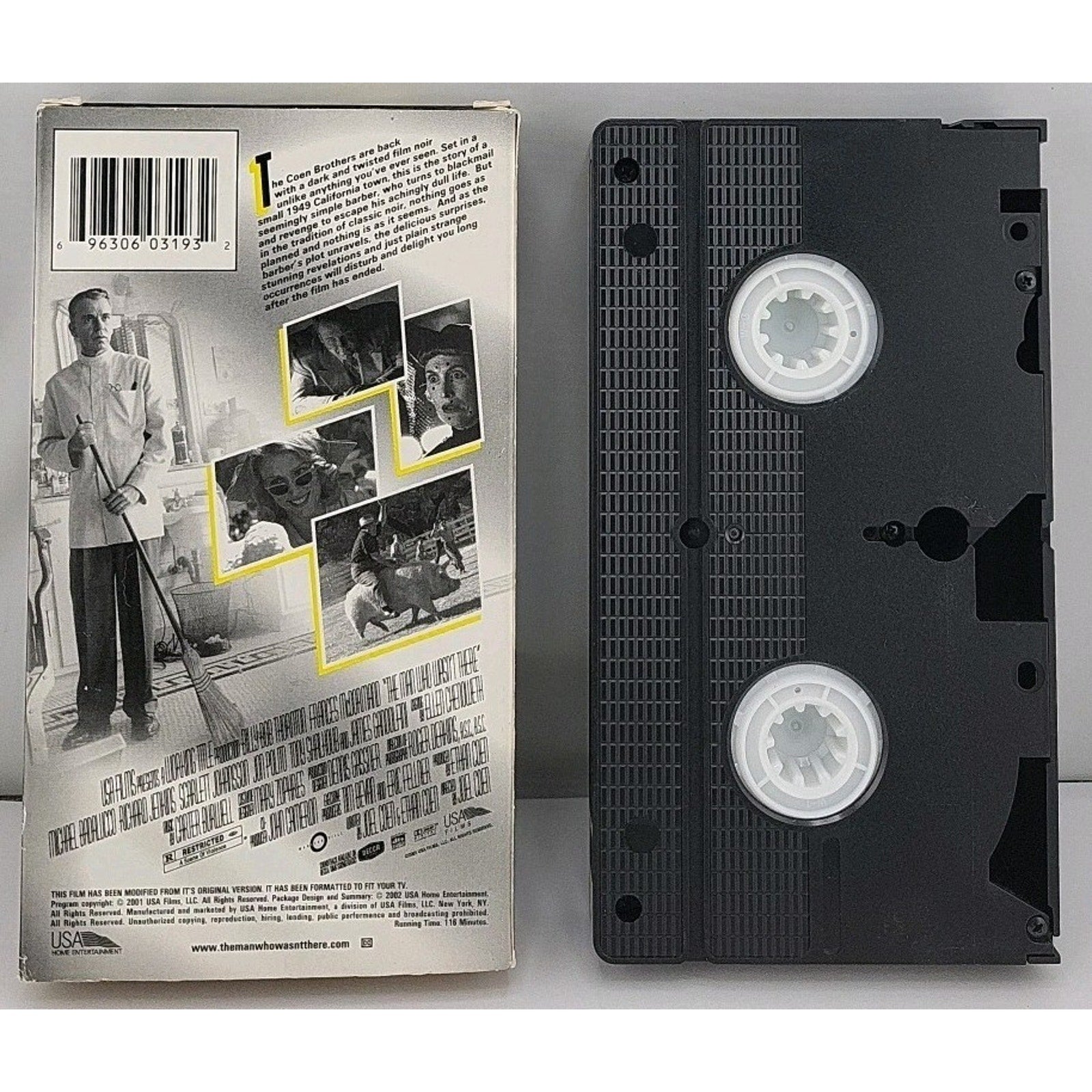 The Man Who Wasnt There (VHS, 2002)