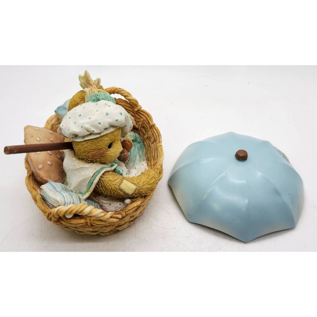 Cherished Teddies " Beth And Blossom - Friends Are Never Far Apart "