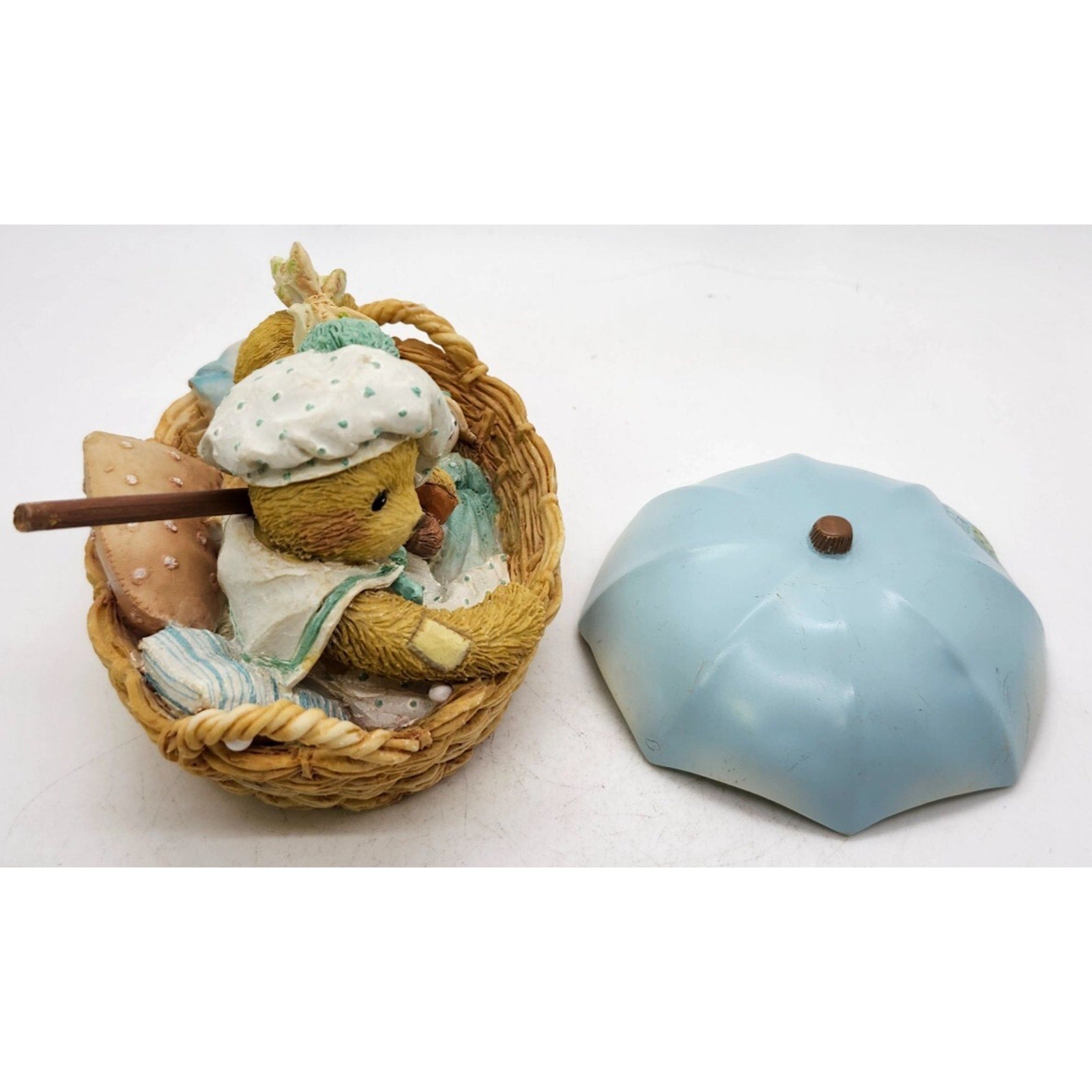 Cherished Teddies " Beth And Blossom - Friends Are Never Far Apart "